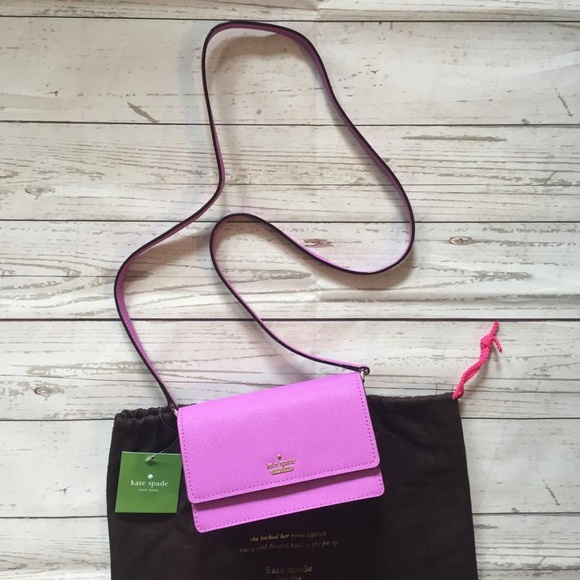 kate spade Handbags - Kate Spade Arielle Morning Glory Purple Crossbody